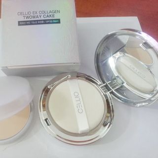 Phấn Nén Cellio Ex Collagen SPF 30 - Trắng