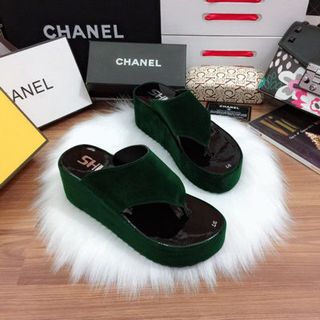 dép kẹp xuồng nỉ