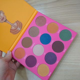 BẢNG MÀU MẮT THE NUBIAN 2 JUVIA 12 Ô LỚN