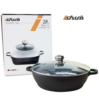 Nồi Chống Dính Đáy Từ ISHUAI 28 Cm