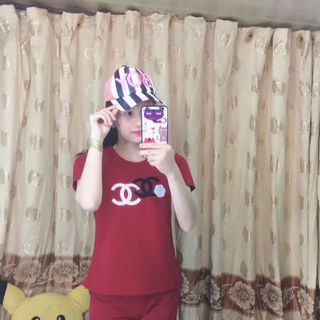 Bộ Da Cá Thêu Hoa PV97