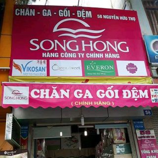 chăn ga gối đệm Sông Hồng