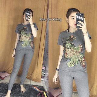 Mai về Tên sản phẩm Sét Bộ Chất Liệu vải Da cá 🤣Giá sĩ 60k 👉🏿Sezi từ 40 đến dưới 55 ký