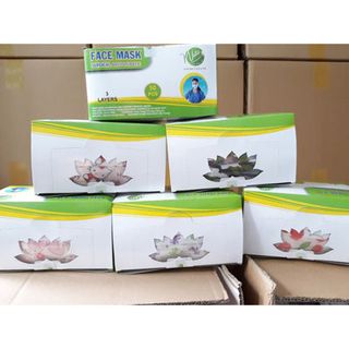 Khẩu trang y tế 3 lớp in hình - 50 cái/ hộp