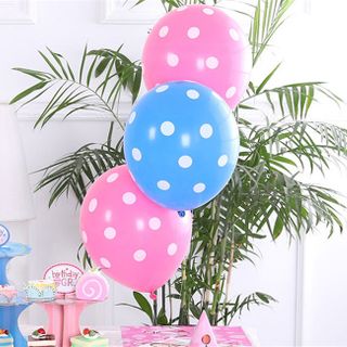 Bong bóng chấm bi Thái Lan 30cm có đủ màu