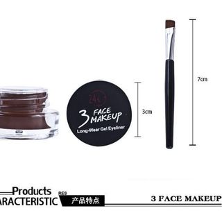 SET GEL VẼ MÍ VẼ CHÂN MÀY 3 MAEKUP 24H