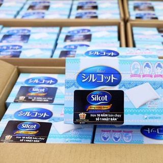 Bông tẩy trang Sitcot 82 miếng - Nhật