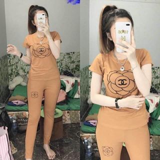 set da cá in hình hoa