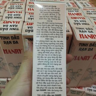 TINH DẦU TRỊ RẠN DA HANRY