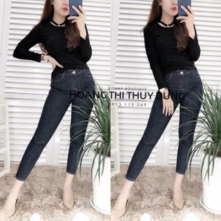 áo len có dây cổ