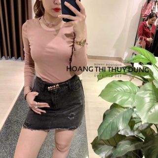 áo len có dây cổ