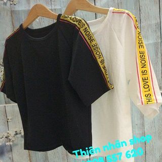 áo thun vienf chữ vàng