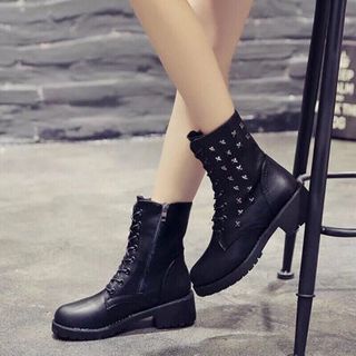 giay bot cao cổ cá tính