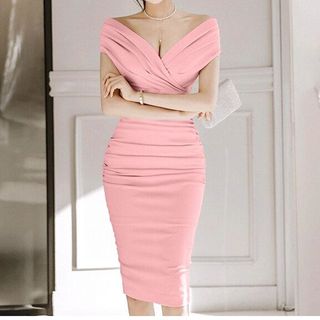 Đầm Body Bẹt Vai