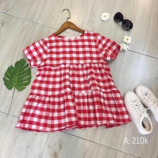 áo kiểu sọc caro