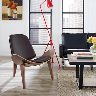 Shell Chair - Mấu ghế gỗ tự nhiên giúp bạn thư giãn hiệu quả nhất