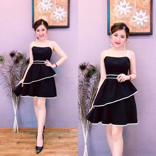 Đầm Xòe Hai Dây
