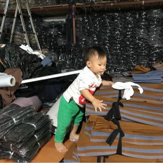 xưởng may đồ bầu