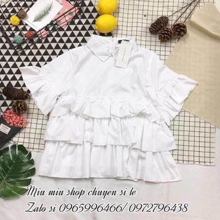 áo kiểu sọc caro 3 tầng