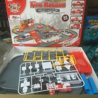 Hộp đường ray bãi đậu xe cứu hỏa 50 mảnh