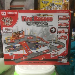 Hộp đường ray bãi đậu xe cứu hỏa 50 mảnh