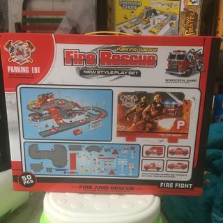 Hộp đường ray bãi đậu xe cứu hỏa 50 mảnh