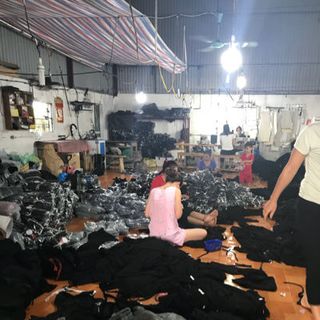 xưởng may đồ bầu