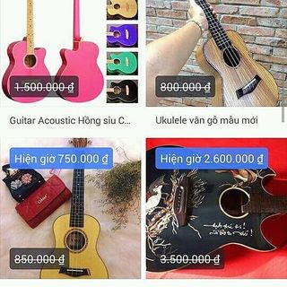 Guitar Khảm xà cừ