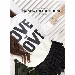 áo len love love siêu kute