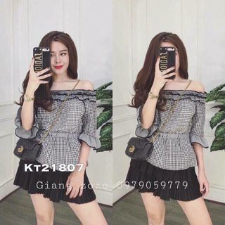 đầm bẹt vai siêu kute