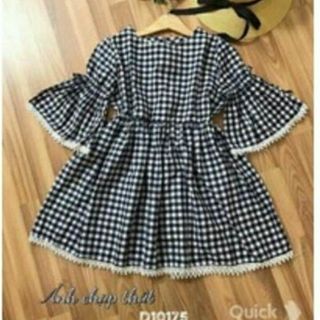 áo babydoll sọc caro