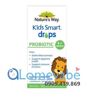 BỔ SUNG MEN VI SINH CHO BÉ - NATURES WAY KIDS SMART DROPS PROBIOTIC 20 ML