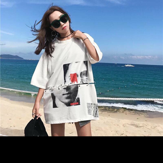 áo fon rộng hình hoa văn
