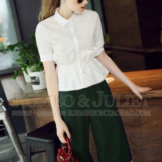 set đồ áo kiểu quần lửng 160413