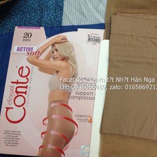 Quần tất Nga Conte Active soft 20D