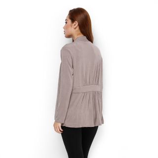 Áo khoác thun tay dài dáng cardigan phong cách