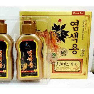 Dầu gội đen tóc thảo dược dạng chai