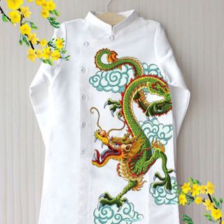 áo dài bé trai