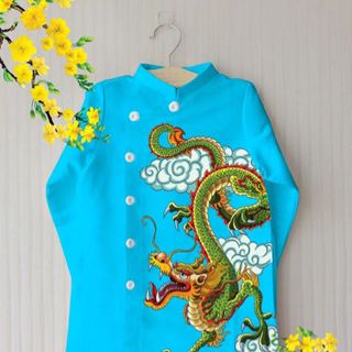 áo dài bé trai