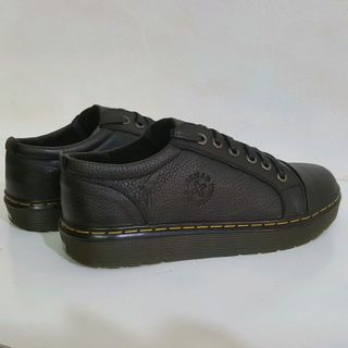 Giày đốc sần đen da bò 100