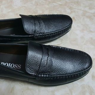 Giày lười giày mọi da bò 100