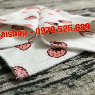 Khăn yếm cho bé Khăn yếm cotton tam giác