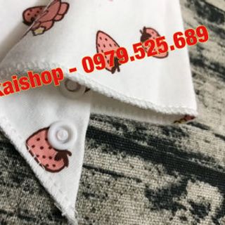 Khăn yếm cho bé Khăn yếm cotton tam giác