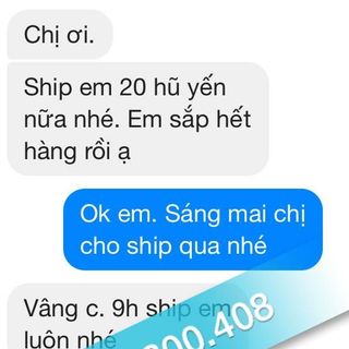 Mặt nạ yến tươi