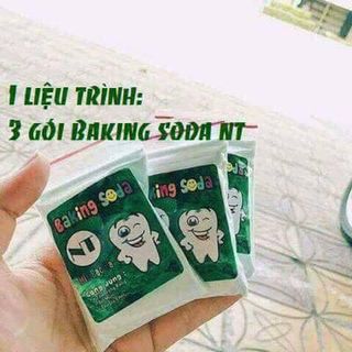 bột tẩy trắng răng trị mụn Baking soda