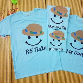 chuyên sỉ áo gia đình