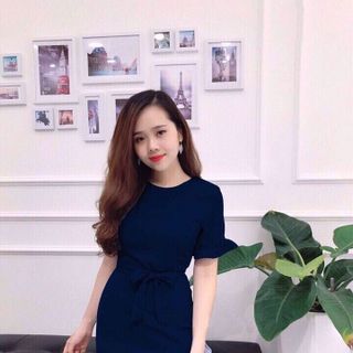 Đầm cột nơ giá sỉ