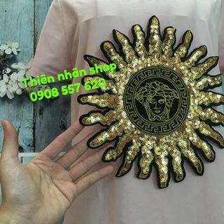 đầm suông hoa văn quảng châu