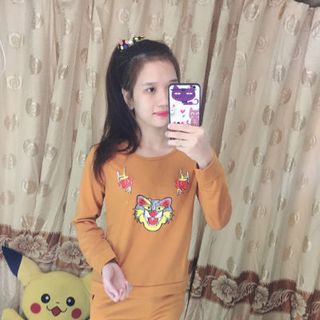 Đồ Bộ Da Cá in hình gấu