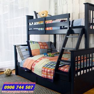 Giường 2 tầng trẻ em giá rẻ nhất TPHCM - BB028